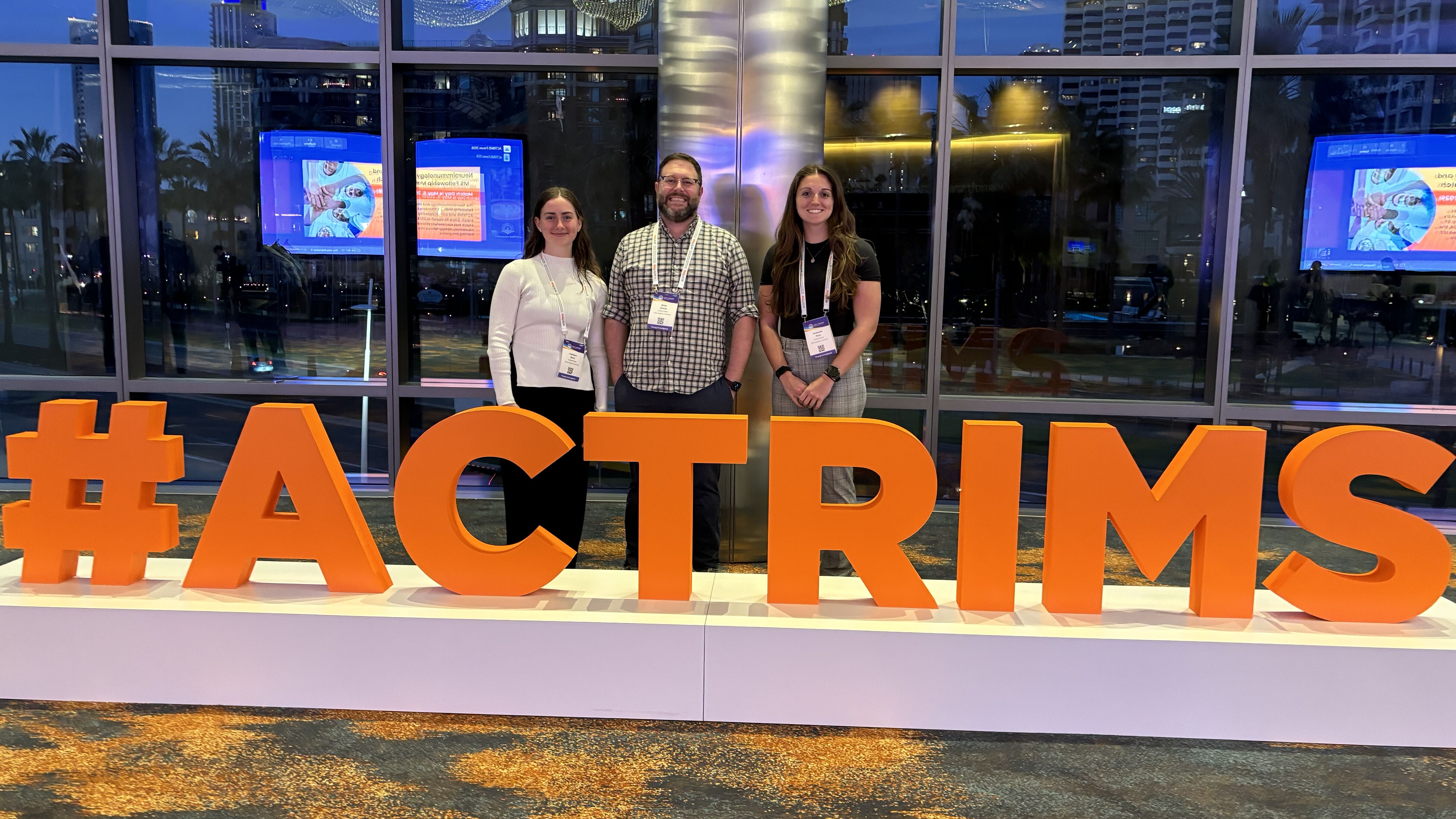 IACL Lab members at ACTRIMS 2026 in San Diego, California.