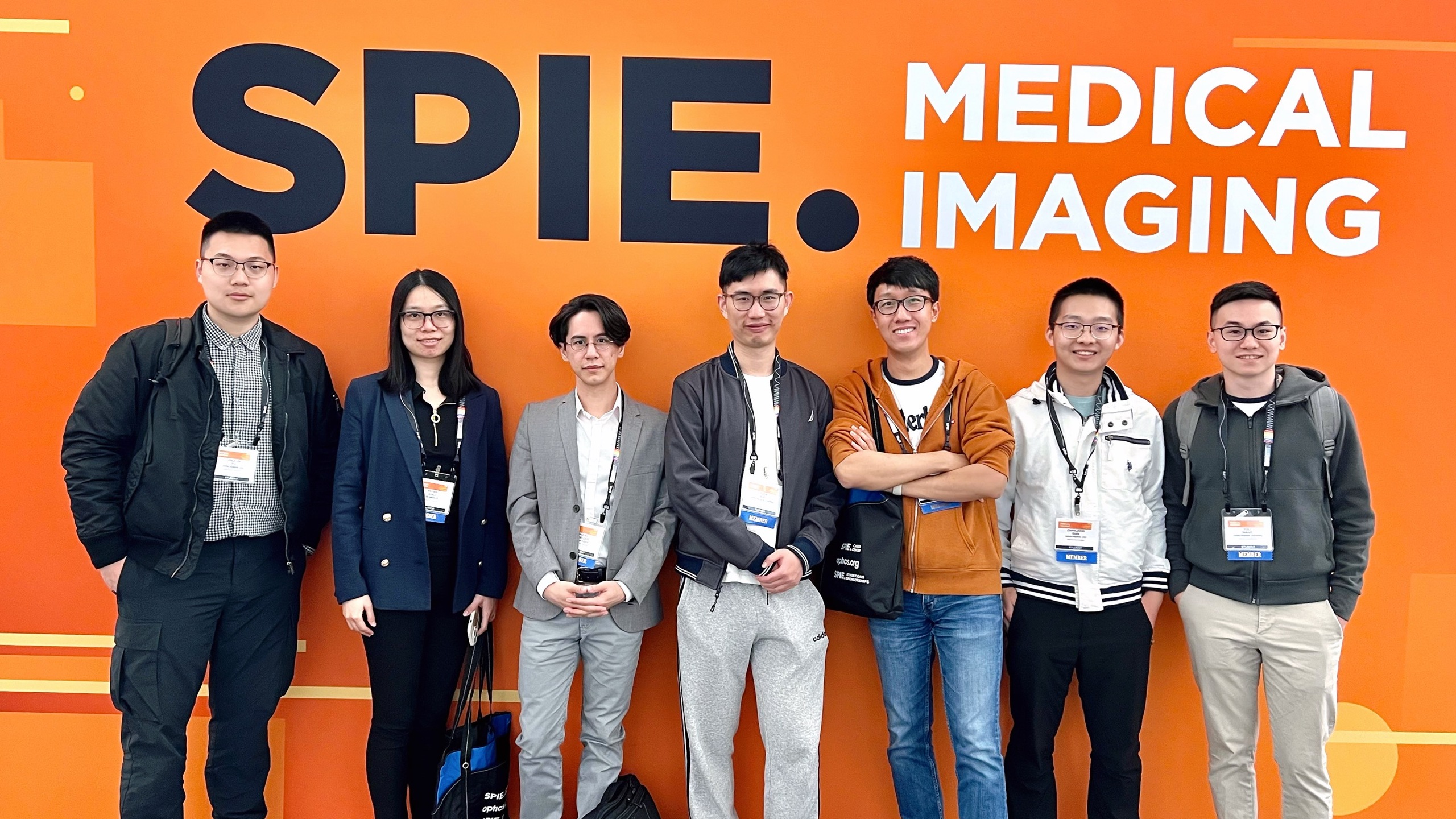 IACL lab members (past and present) at SPIE-MI 2023.